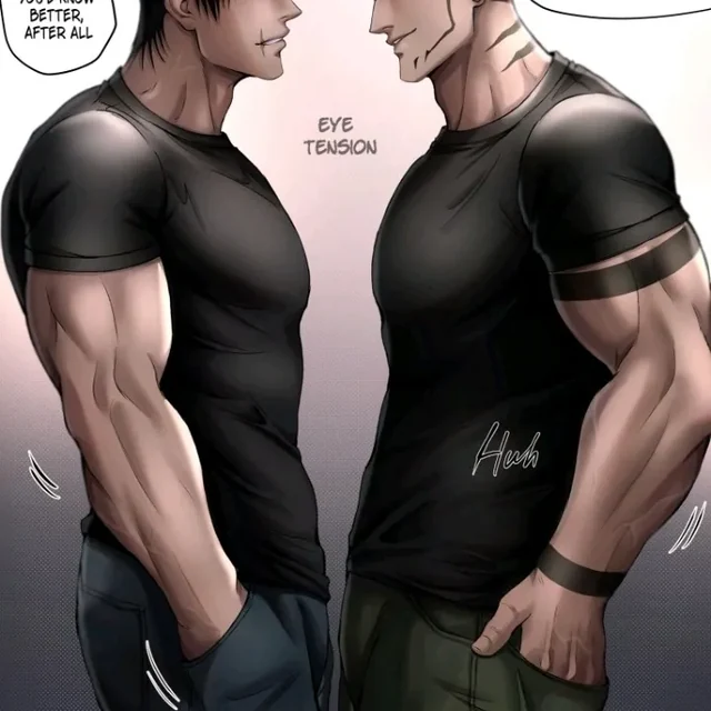 Toji Fushiguro and Ryomen Sukuna
